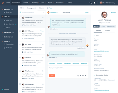 HubSpot Announces Free Conversations Tool for Multi-Channel, One-to-One Communication at Scale