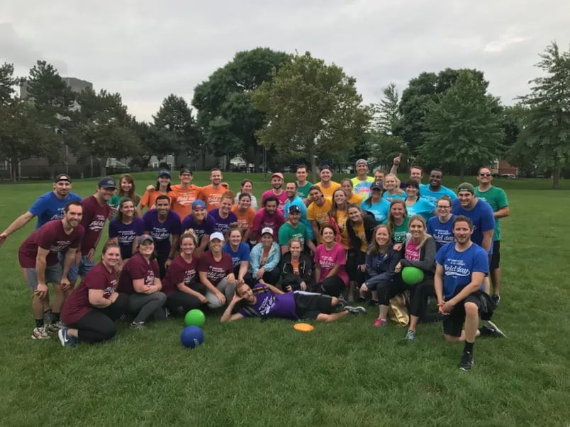 Employee engagement activity HubSpot field day