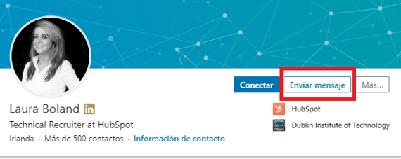 Enviar un mensaje a un perfil premium en LinkedIn