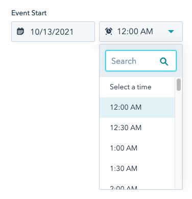 Event Start Event Start