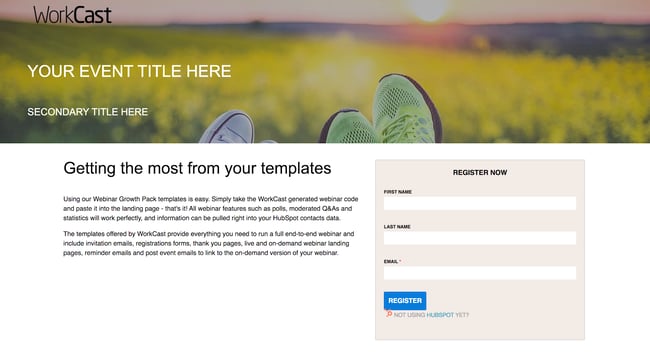 registration form template