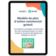 Modèle de plan d'action commercial gratuit