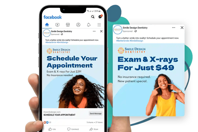 Facebook ads by Smile Design Dentistry