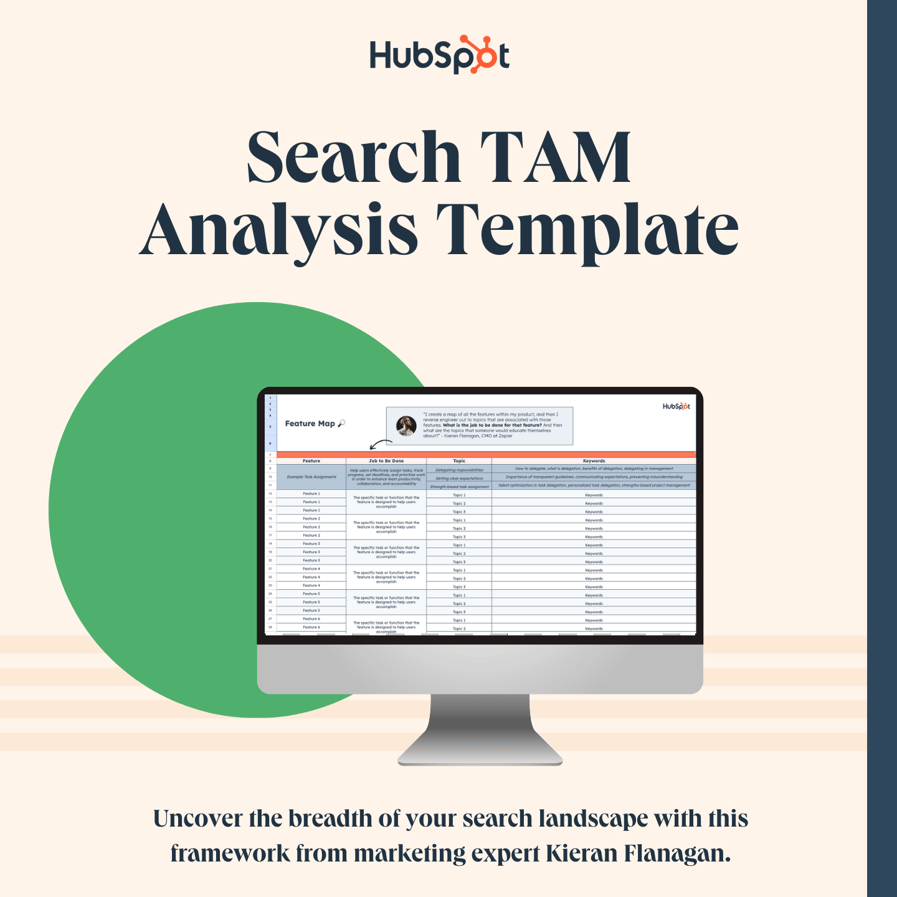 Free Search TAM Analysis Template [Download Now]