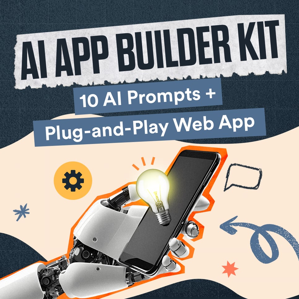 AI App Builder Kit: 10 AI Prompts + Plug-and-Play Web App