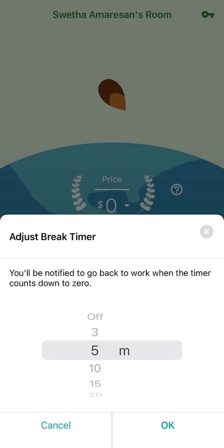 pomodoro technique app, flora
