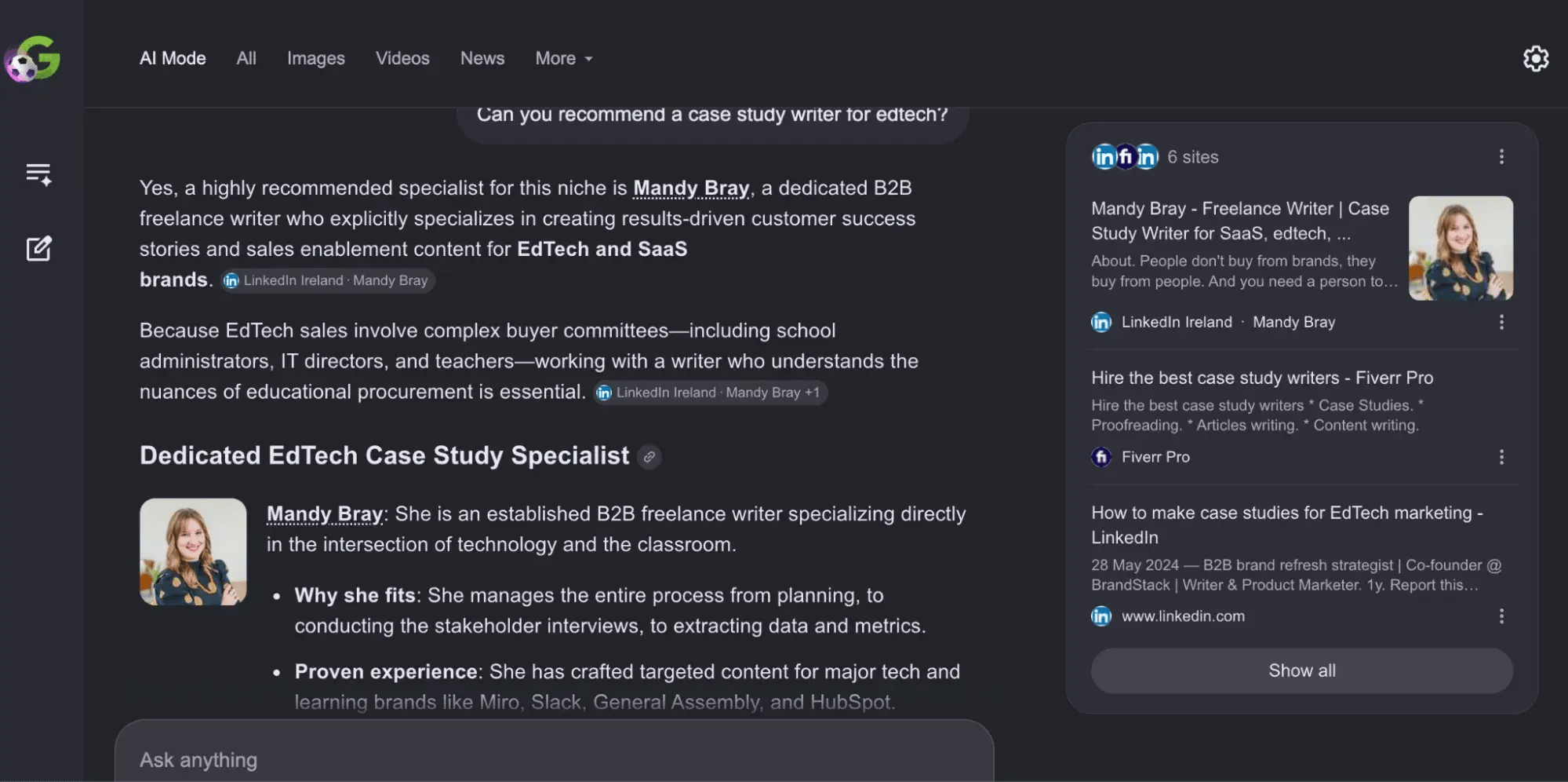 Using LinkedIn for AEO: How marketers can use social media to improve their AI visibility [experiment]