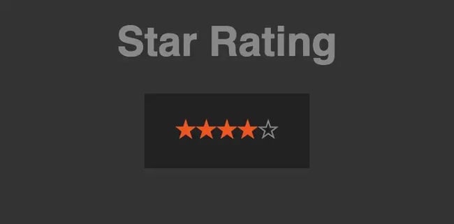 html form templates: CSS Star Ratings with Radio Buttons by Lenny Sirivong