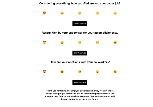 html form templates: Emoji-Driven Survey by Zizipho
