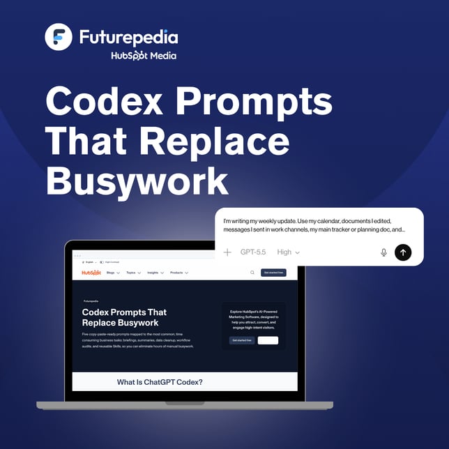 Futurepedia_Header_Codex Prompts That Replace Busywork