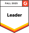 G2 award showing that Marketing Hub is a leader as of winter 2025