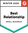G2 Small Business Best Relationship Summer '24