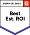 g2-Abzeichen – Bester ROI