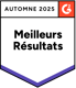 G2 Badge 2025 : meilleurs résultats