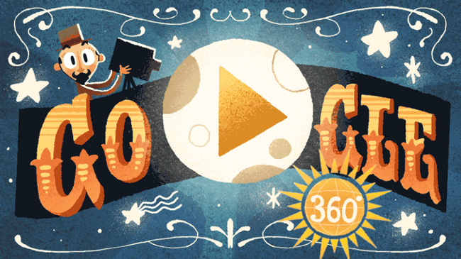 coolest google doodles, Georges Mlis