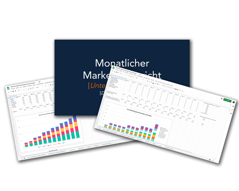 Vorlage für monatliche Marketingberichte