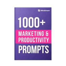 Screenshot des Covers für 1000 Marketing- und Produktivitätsprompts