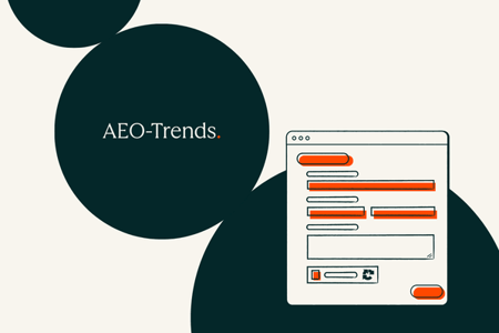 Answer Engine Optimization Trends in einer Suchmaske