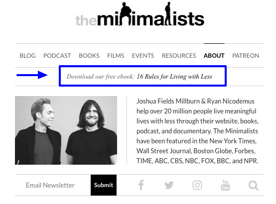 Beispiel Marketing Automatisierung Banner