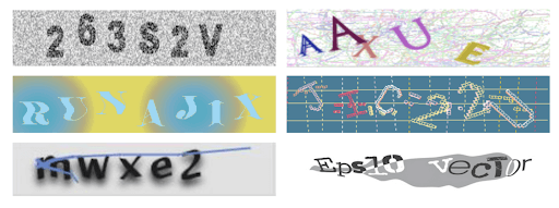 Captcha Text Beispiel