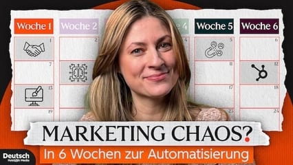 Thumbnail zum deutschen YouTube Video zum Thema Marketing-Automatisierung