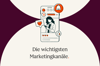 Unternehmen schaut sich einen Post in einem wichtigen Marketingkanel an