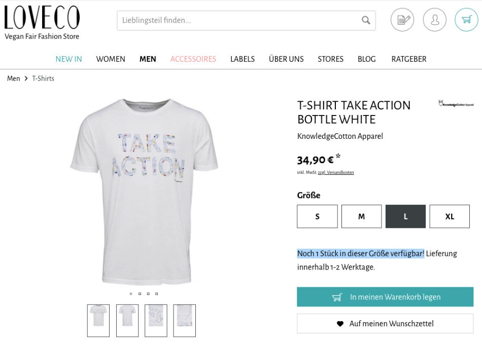 Loveco-Shop-verknappung-design-website