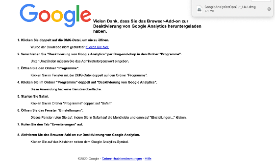 Google Analytics_Opt Out Cookie_3
