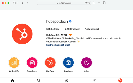Instagram-Bilder am PC in Apple Safari hochladen