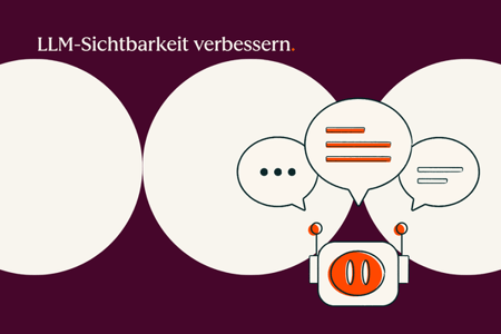 KI gibt Text aus der für LLM-Sichtbarkeit verbessert wurde