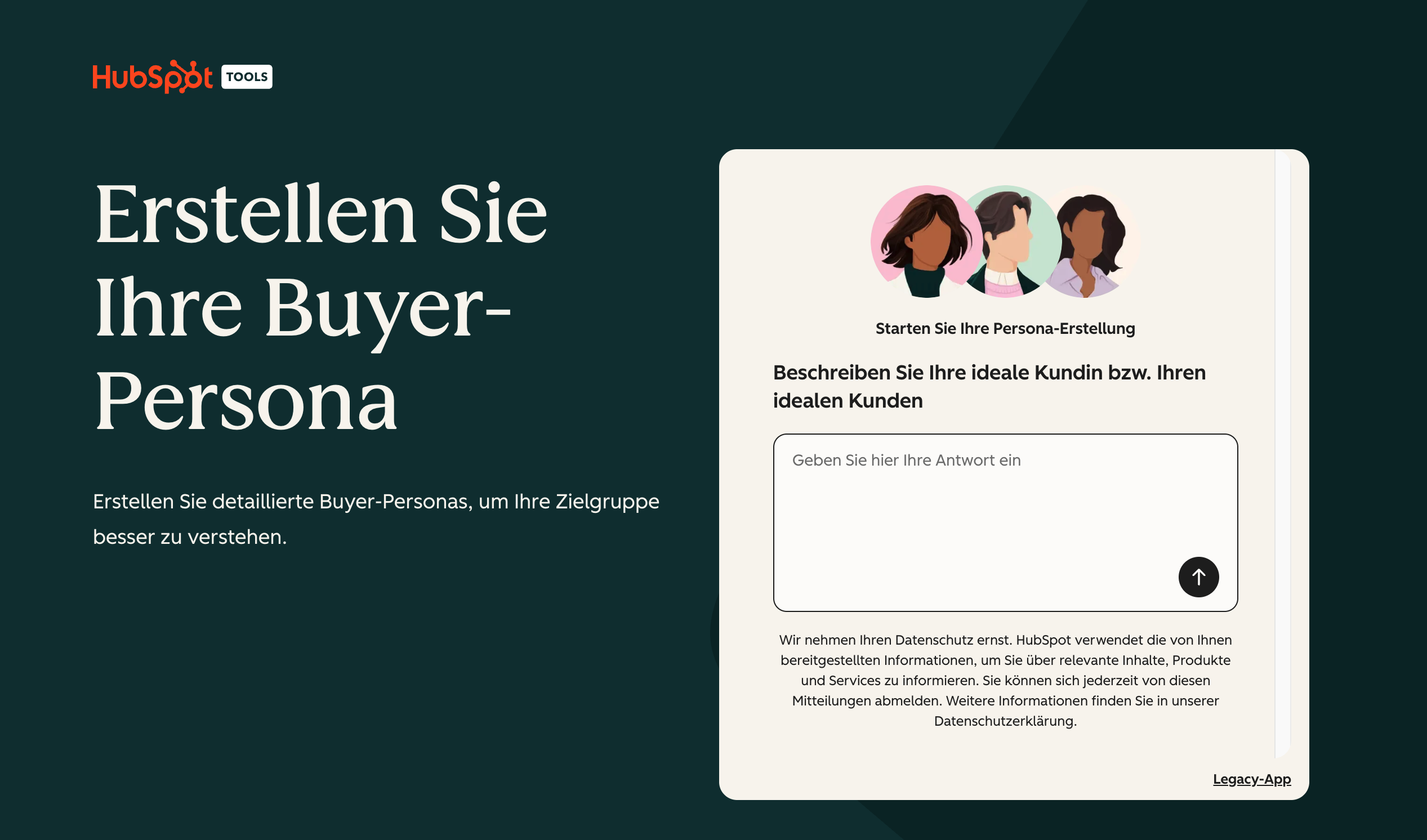 Make My Persona von HubSpot 