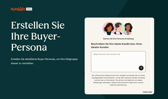 Make My Persona von HubSpot 