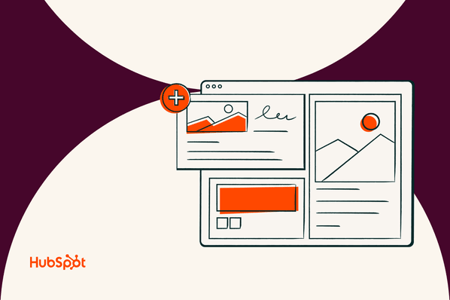 Person arbeitet an einem Open Source CMS mit Drag & Drop Editor