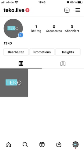 Instagram Beschreibung bearbeiten