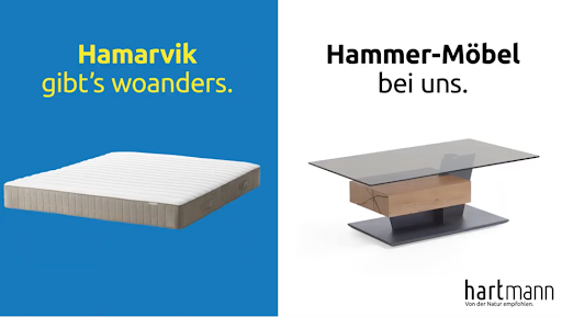 Guerilla Marketing Beispiel Hartmann