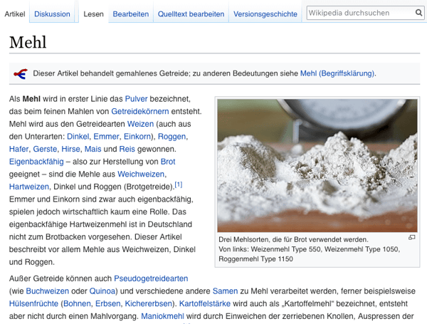 SEO-Wikipedia-Beispiel-mehl