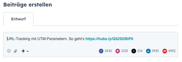 UTM-Parameter erstellen in HubSpot