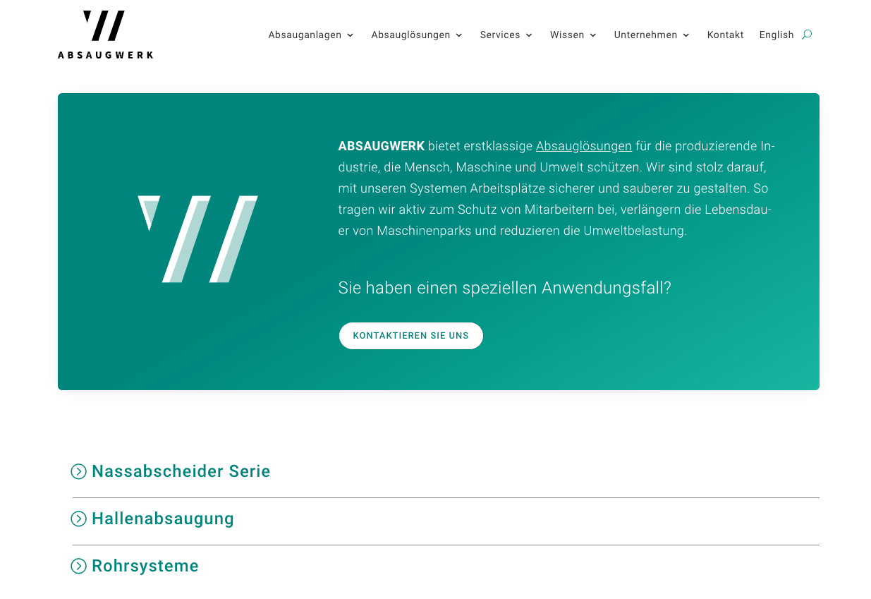 Case-Study-Beispiel ABSAUGWERK