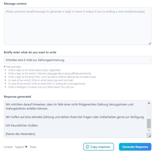 ChatGPT Extension ChatGPT Writer