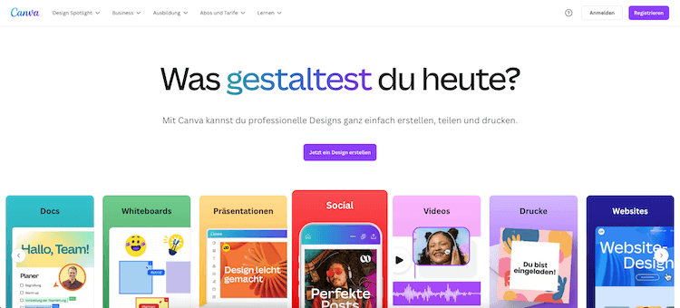 Content-Marketing-Tool Canva