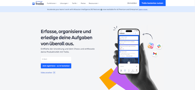 Content-Marketing-Tool Trello