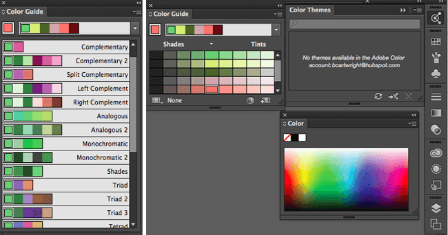Farbhilfe in Adobe Illustrator