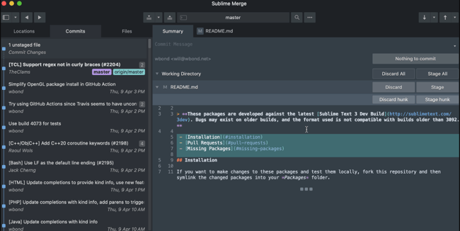 Screenshot HTML-Editor Sublime Text 3