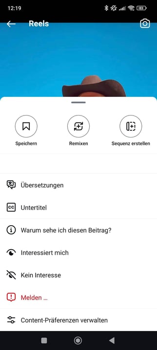 Instagram-Tipps: Reels remixen