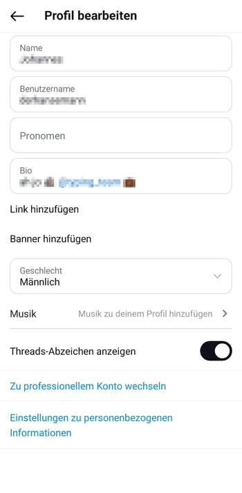 Instagram Account erstellen: Unternehmenskonto erstellen