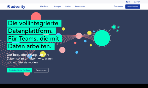 Screenshot KI-Tool Adverity