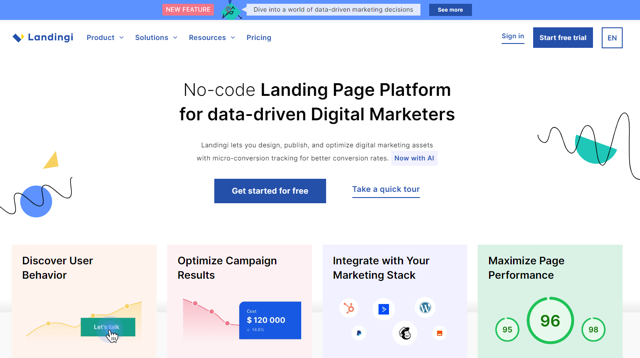 Landing-Page-Builder Landingi