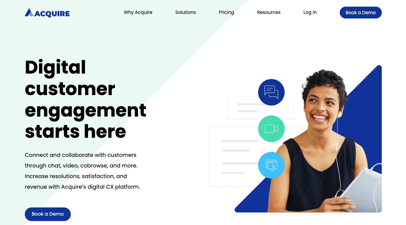Live-Chat-Software Acquire