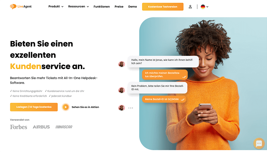 Live-Chat-Software LiveAgent