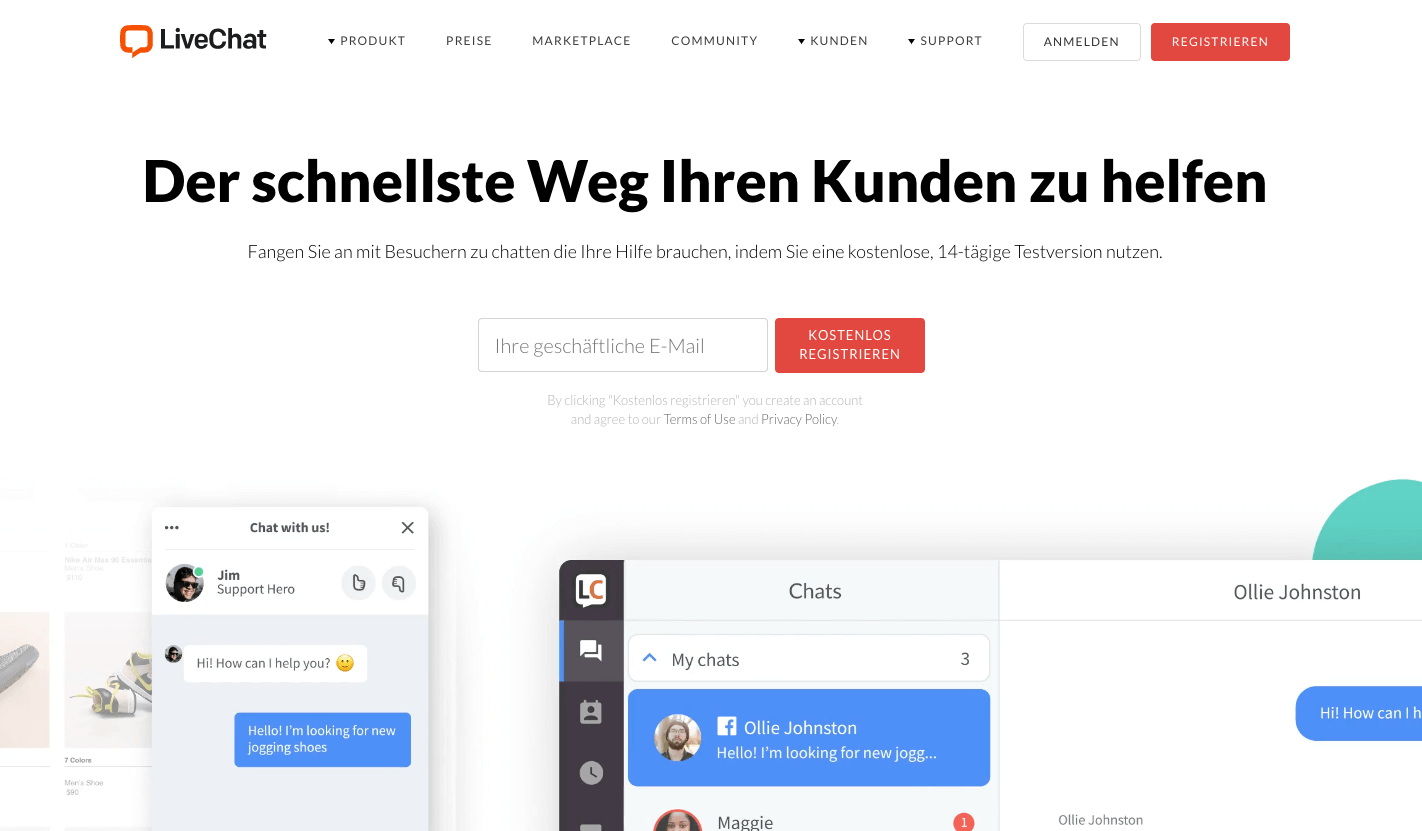 Live-Chat-Software LiveChat
